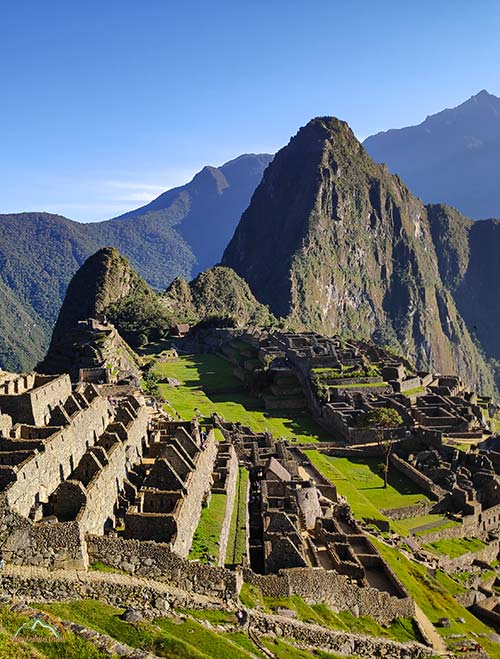 Machu Picchu despejado