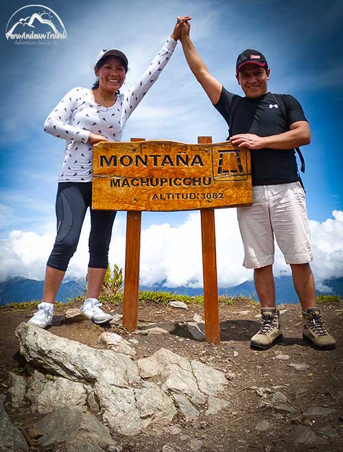 height of Machu Picchu mountain