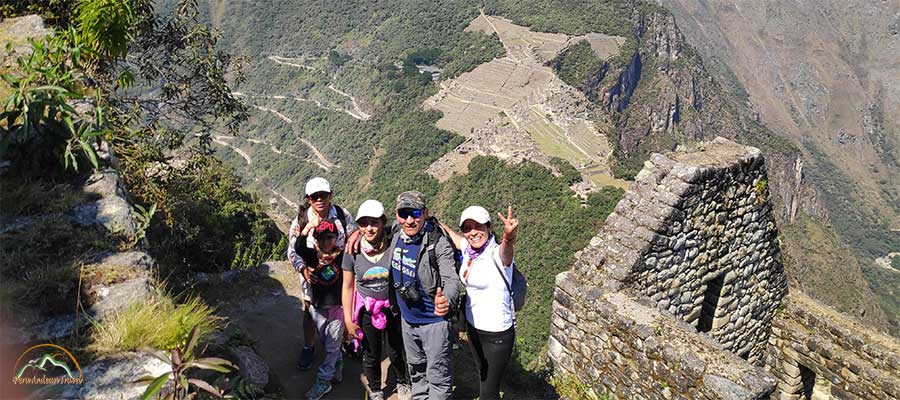Monataña Huayna Picchu vista vista panoramica Monataña Huayna Picchu vista panoramica