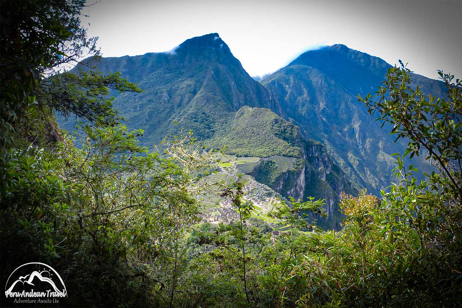 montaña machu picchu vista panoramica