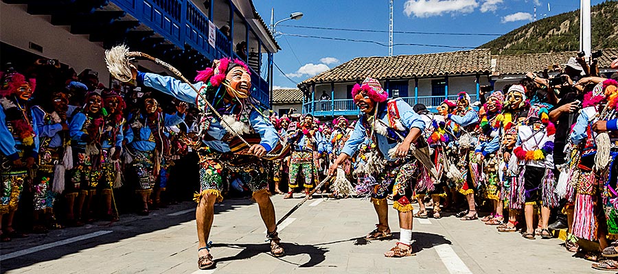 Virgen del Carmen danced